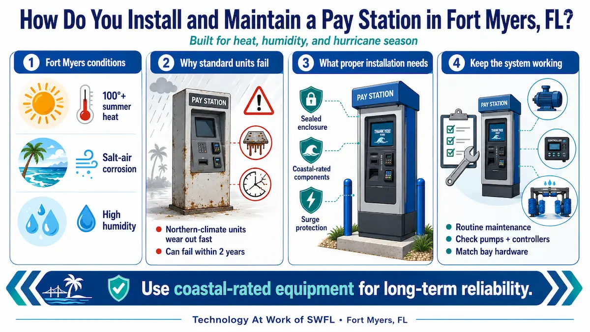 How Do You Install and Maintain a Pay Station in Fort Myers, FL