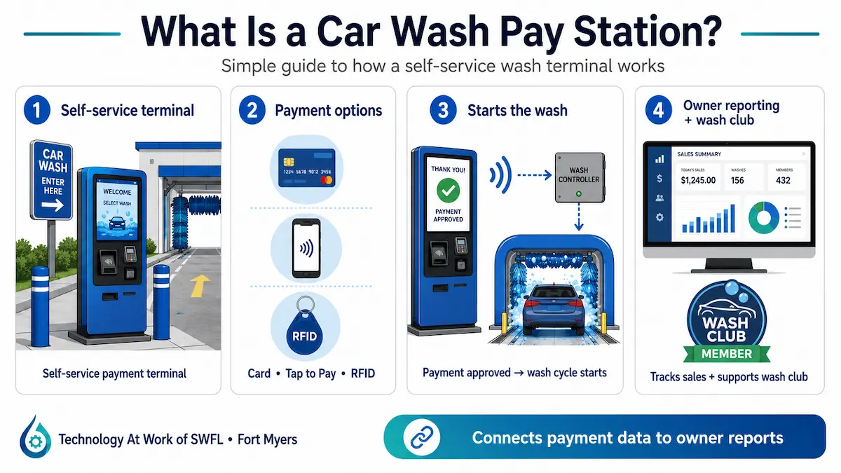 What Is a Car Wash Pay Station