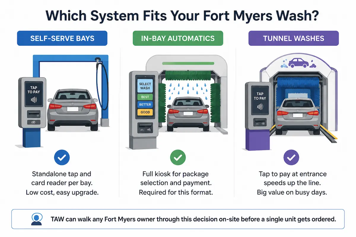 Which System Fits Your Fort Myers Wash